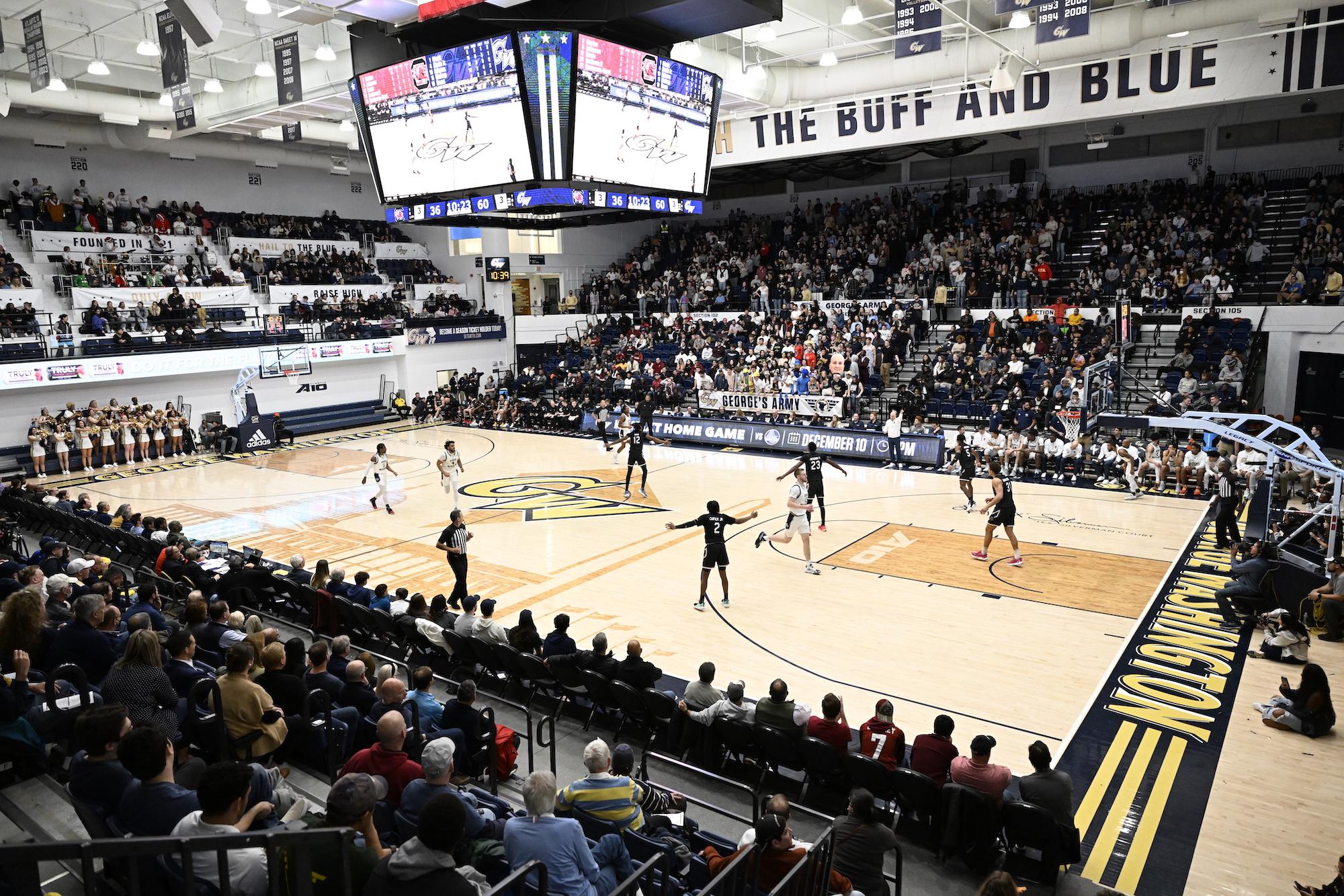 Smith Center basketball court